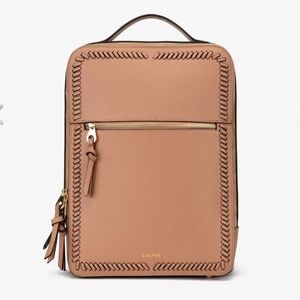 Calpak Kaya 15 inch Laptop Backpack in Caramel